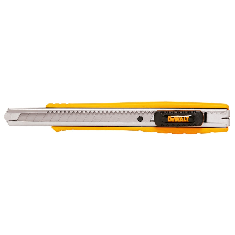 DeWalt 4-1/4 in. Sliding Snap-Off Utility Knife Black/Silver