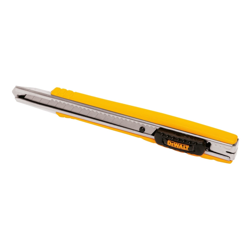 DeWalt 4-1/4 in. Sliding Snap-Off Utility Knife Black/Silver