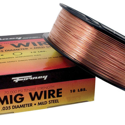 Forney ER70S-6 0.035 in. Mild Steel MIG Welding Wire 70000 psi 10 lb