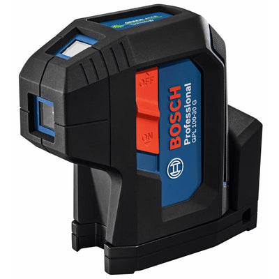Bosch 3 beam Self Leveling 3-Beam Spot Laser 125 ft. 5 pc