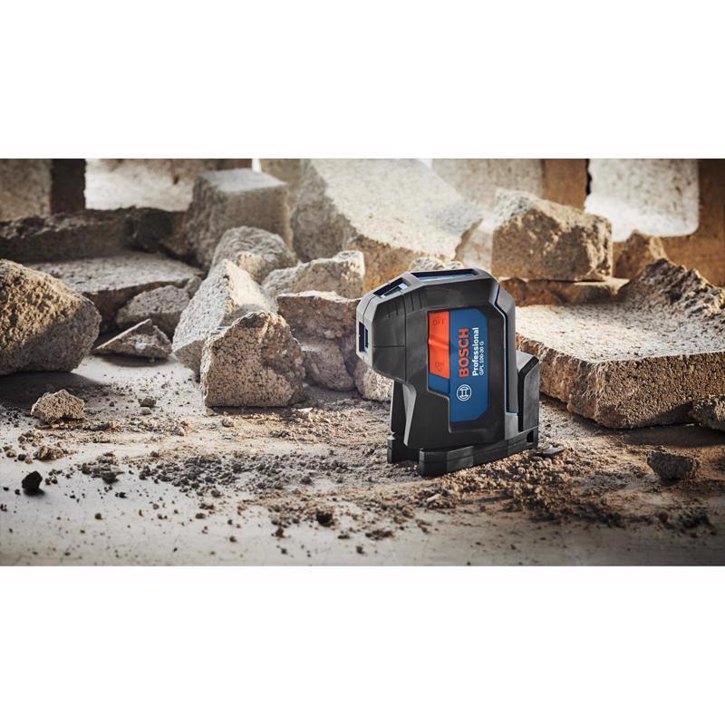 Bosch 3 beam Self Leveling 3-Beam Spot Laser 125 ft. 5 pc