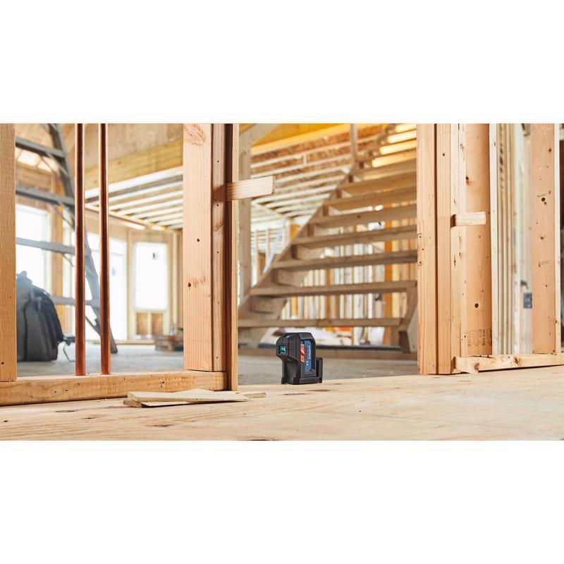 Bosch 3 beam Self Leveling 3-Beam Spot Laser 125 ft. 5 pc