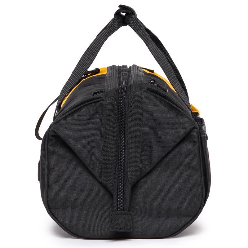 ToughBuilt 16 in. W X 10 in. H Polyester Massive Mouth Tool Bag 38 pocket Black/Gray/Orange