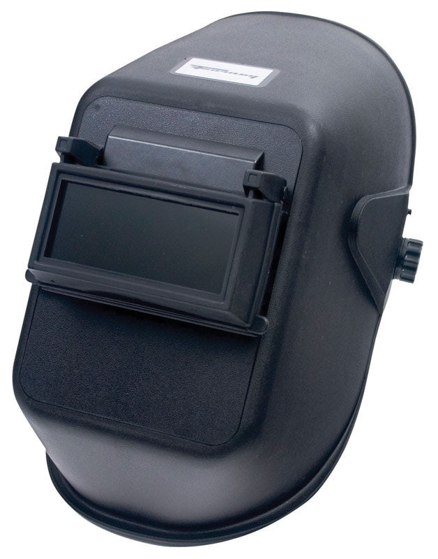 Forney 2 in. H X 4.3 in. W Polymer Welding Helmet #10 Black