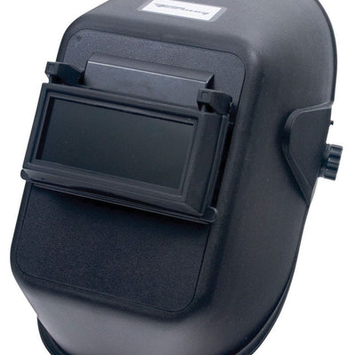 Forney 2 in. H X 4.3 in. W Polymer Welding Helmet #10 Black