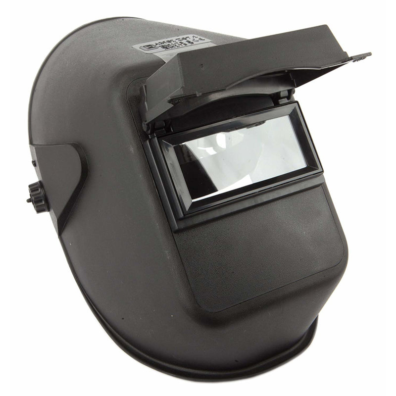 Forney 2 in. H X 4.3 in. W Polymer Welding Helmet #10 Black