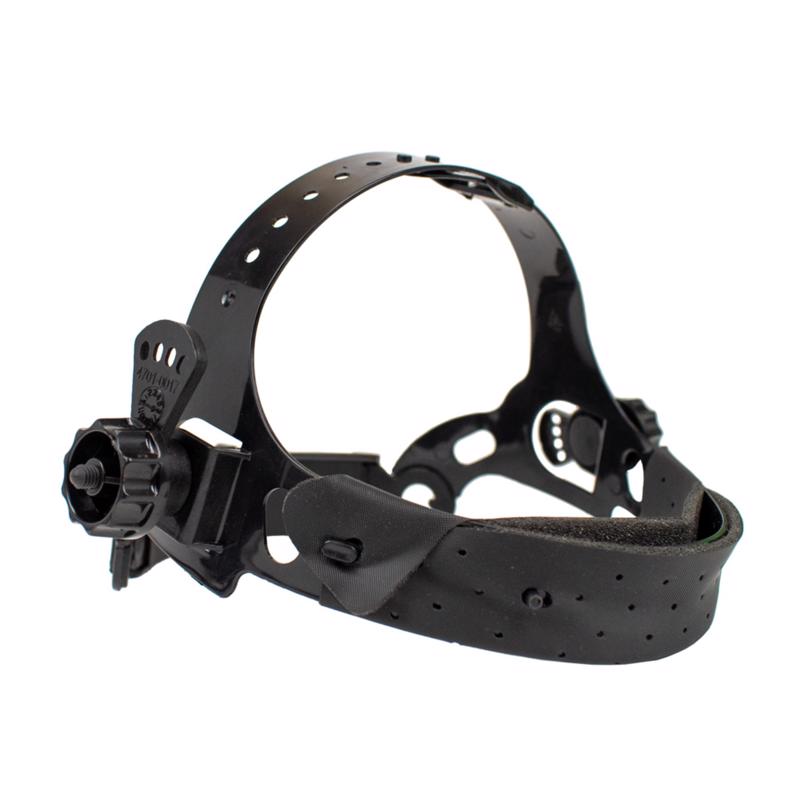 Forney Ratcheting Headgear for Welding Helmet Black/Gray