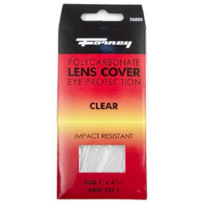 Forney 2 in. H X 4.3 in. W Plastic Welding Helmet Lens Clear