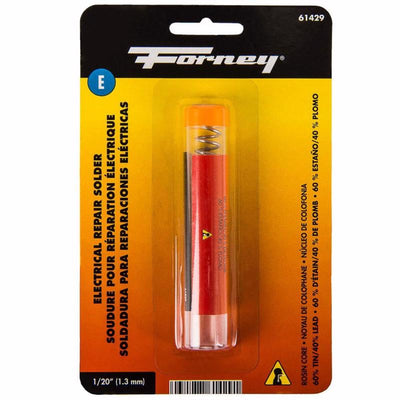 Forney 0.3 oz Rosin Core Solder Wire 1/20 in. D Tin/Lead 60/40
