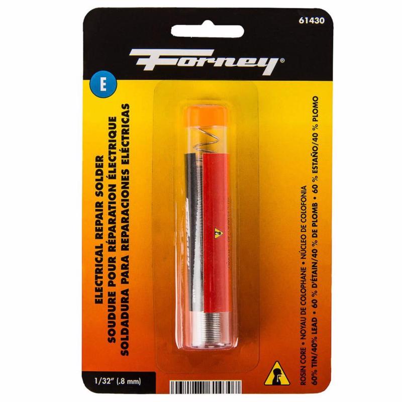 Forney 0.3 oz Rosin Core Solder Wire 1/32 in. D Tin/Lead 60/40
