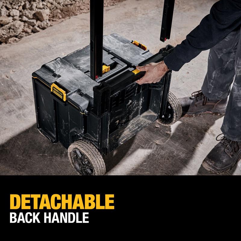 DeWalt ToughSystem 2.0 19.6 in. Rolling Tool Box Black/Yellow
