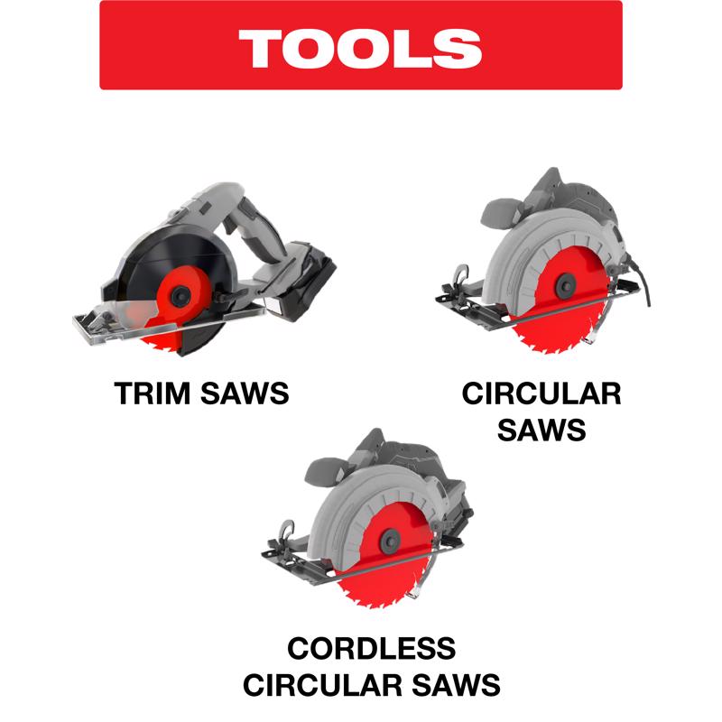 Diablo Steel Demon 6-1/2 in. D X 5/8 in. TiCo Hi-Density Carbide Circular Saw Blade 60 teeth
