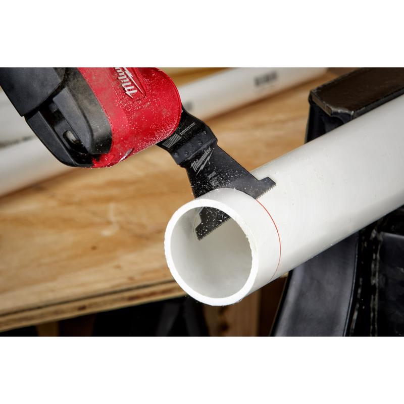 Milwaukee Universal Fit Open-Lok 2-1/2 in. L X 2-1/2 in. W High Carbon Steel Multi-Tool Oscillating
