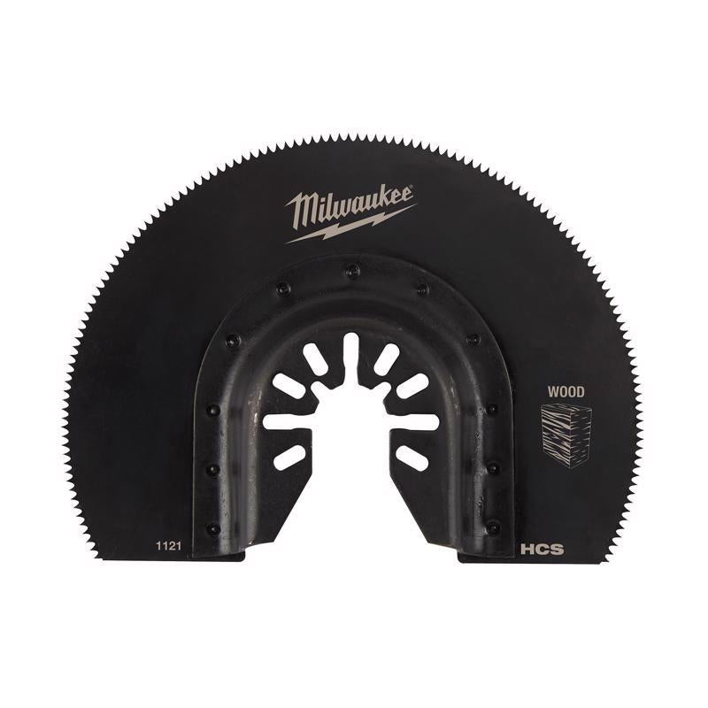 Milwaukee Universal Fit Open-Lok 2.61 in. L X 3-1/2 in. W High Carbon Steel Segment Blade Wood