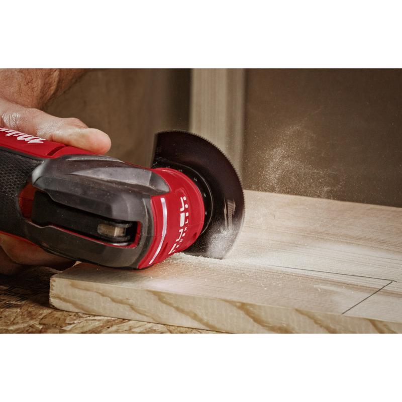 Milwaukee Universal Fit Open-Lok 2.61 in. L X 3-1/2 in. W High Carbon Steel Segment Blade Wood
