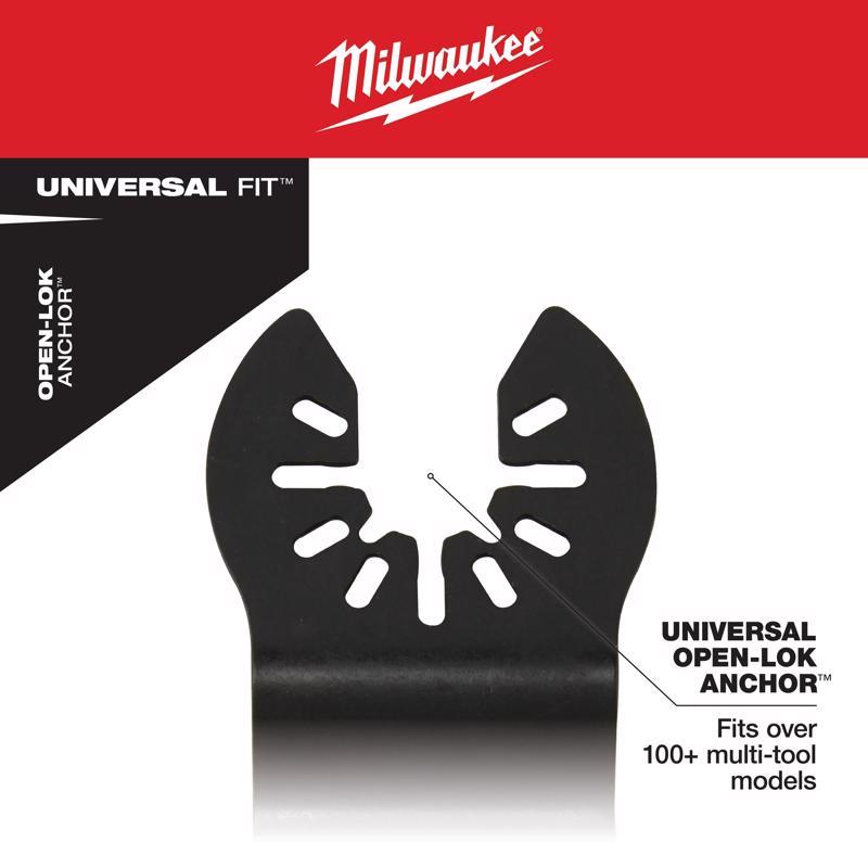 Milwaukee Universal Fit Open-Lok 1-3/8 in. W Carbide Metal Blade Extreme Metal