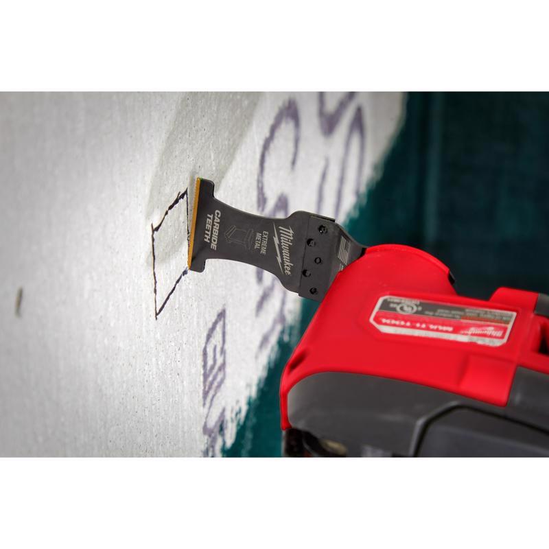 Milwaukee Universal Fit Open-Lok 1-3/8 in. W Carbide Metal Blade Extreme Metal