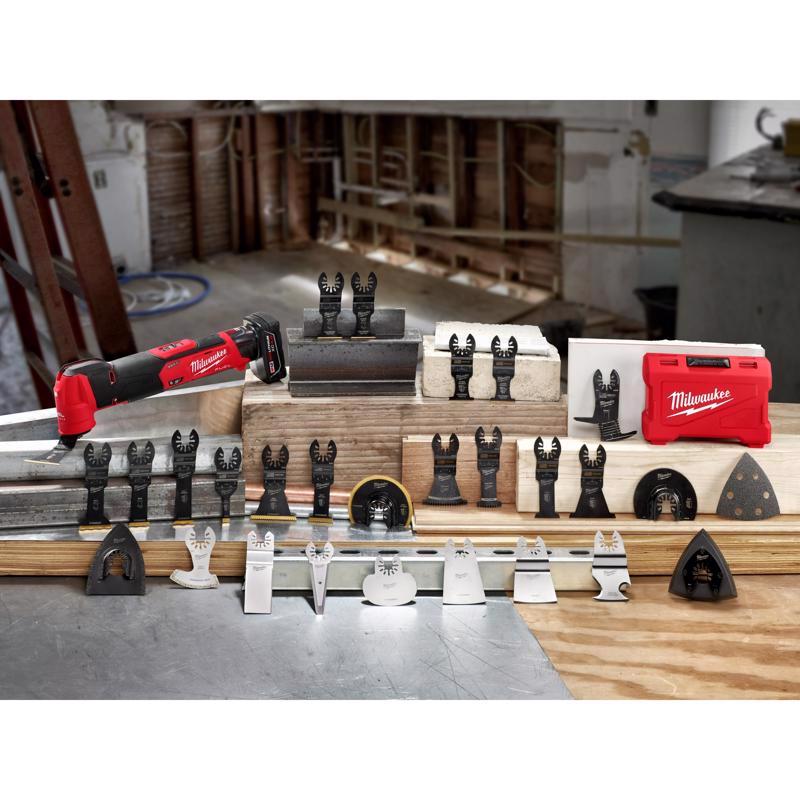 Milwaukee Universal Fit Open-Lok 1-3/8 in. W Carbide Metal Blade Extreme Metal