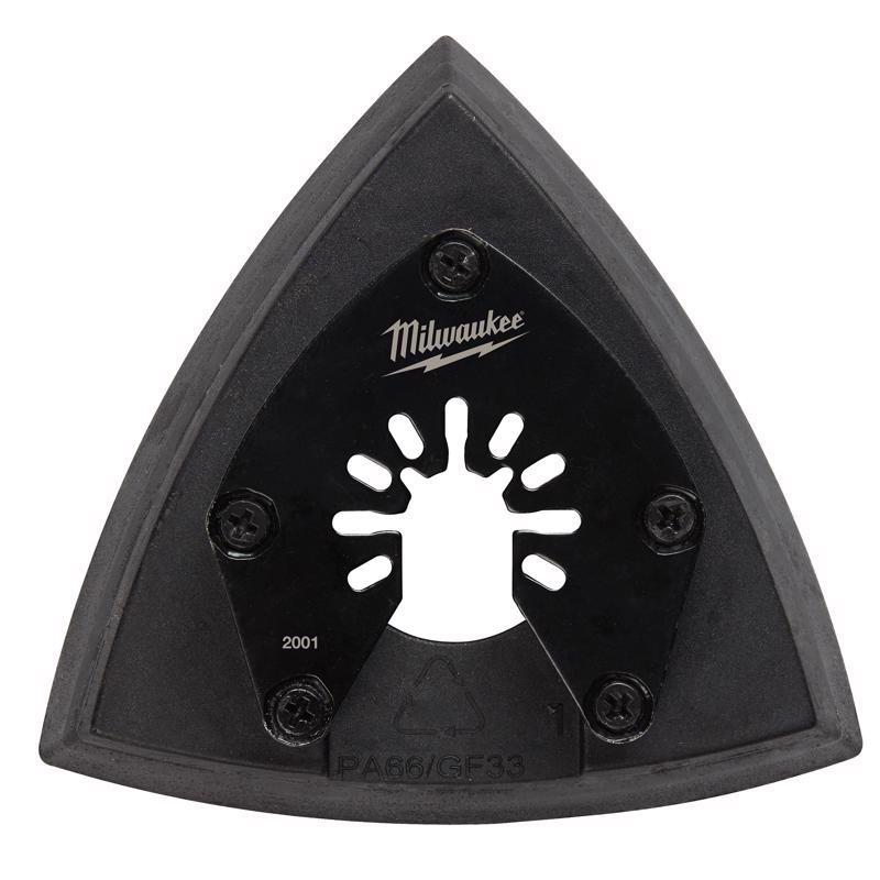 Milwaukee Universal Fit Open-Lok 3-1/2 in. Triangular Sanding Pad