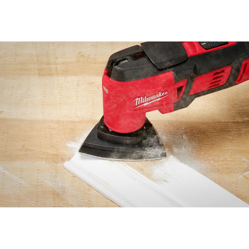 Milwaukee Universal Fit Open-Lok 3-1/2 in. Triangular Sanding Pad