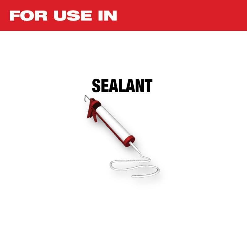 Milwaukee Open-Lok 4.17 in. L Stainless Steel Tapered Sealant Cutter 5 pk