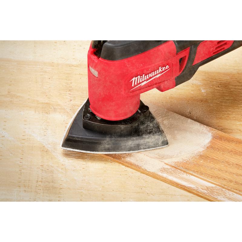 Milwaukee 3-1/2 in. Silicon Carbide 120 Grit Triangular Sanding Paper 6 pk