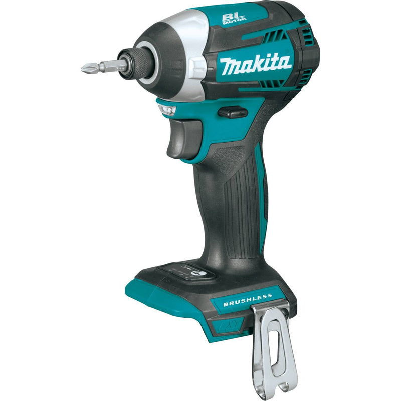 Makita 18V LXT 1/4 in. Cordless Brushless 3-Speed Impact Driver Tool Only