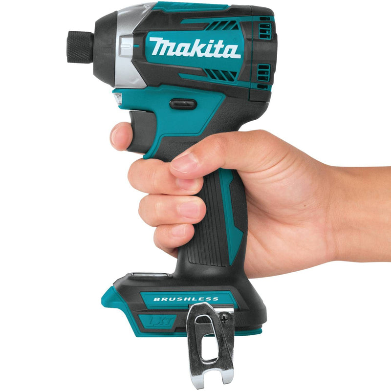 Makita 18V LXT 1/4 in. Cordless Brushless 3-Speed Impact Driver Tool Only