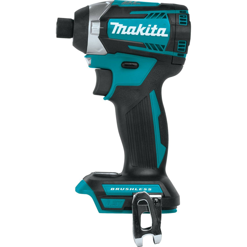 Makita 18V LXT 1/4 in. Cordless Brushless 3-Speed Impact Driver Tool Only