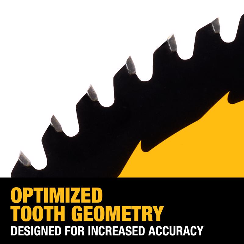 DeWalt 12 in. D X 1 in. Carbide Tipped Finishing Saw Blade 60 teeth