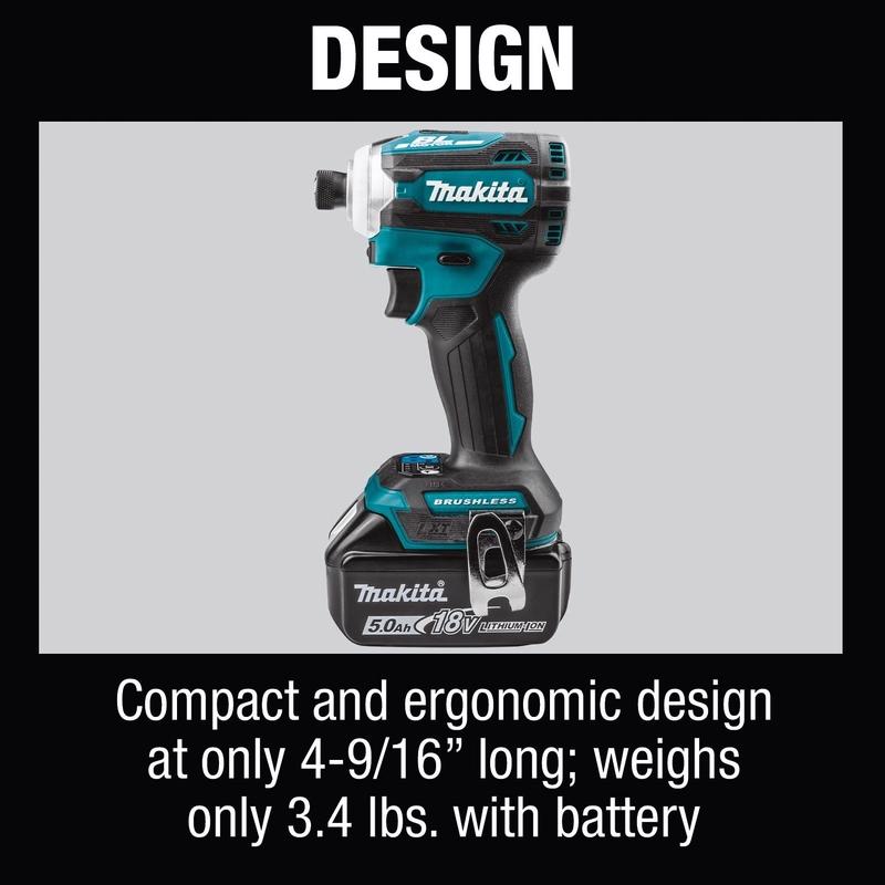 Makita 18V LXT Cordless Brushless 2 Tool Combo Kit