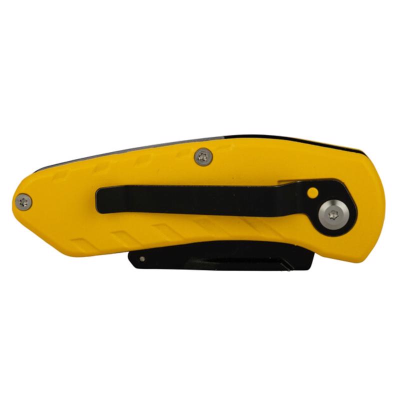 Stanley 4 in. Folding Compact Utility Knife Black/Yellow