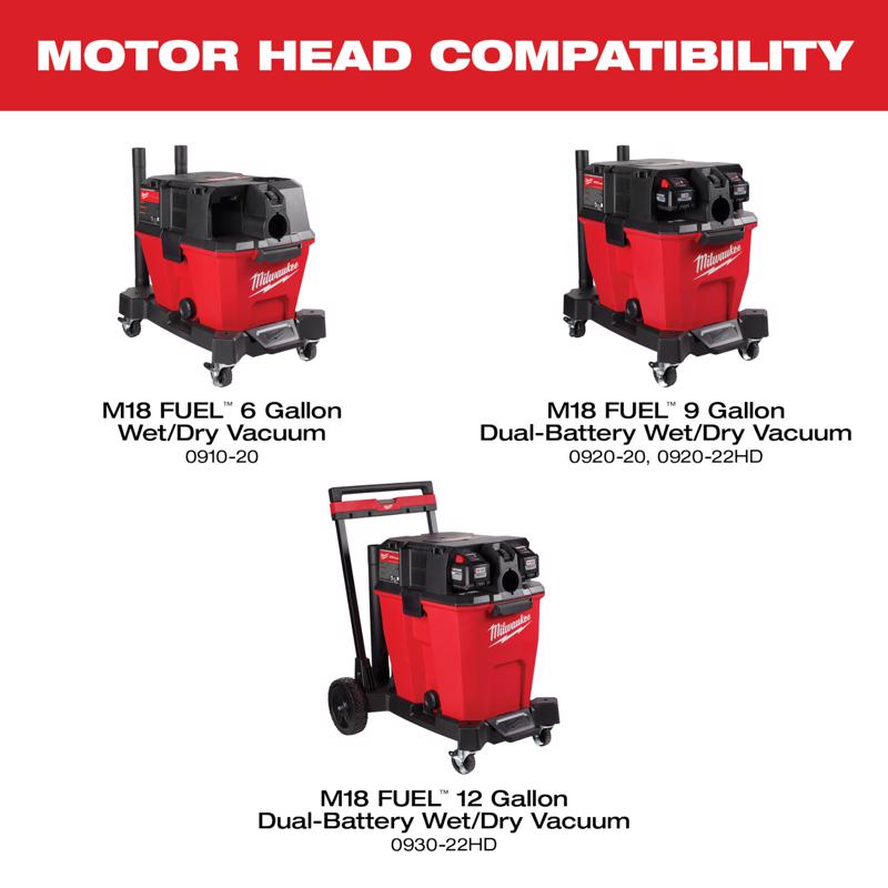 Milwaukee M18 Fuel Shop Wet/Dry Vacuum Motor Head