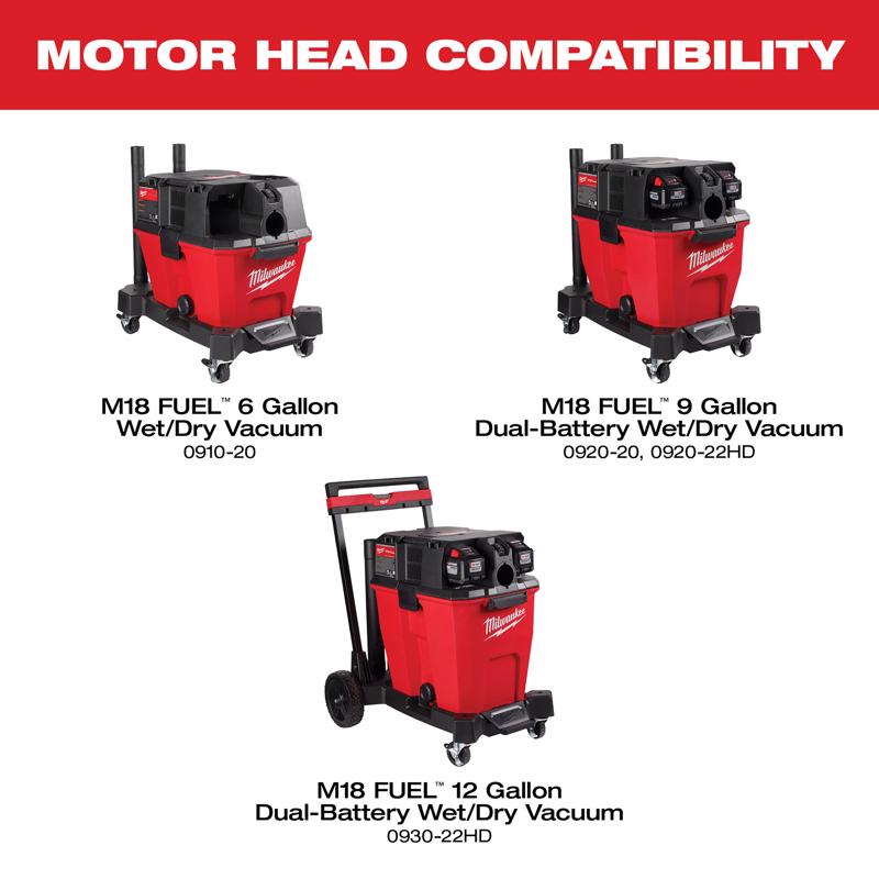 Milwaukee Shop Wet/Dry Vacuum Motor Head