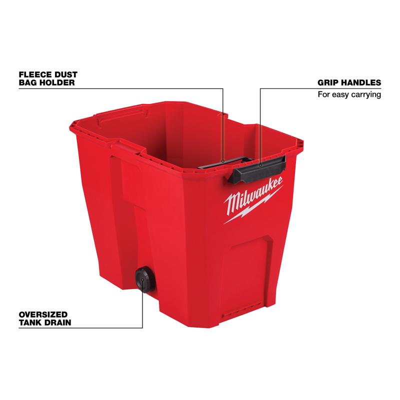Milwaukee Shop Wet/Dry Vacuum Tank 12 gal