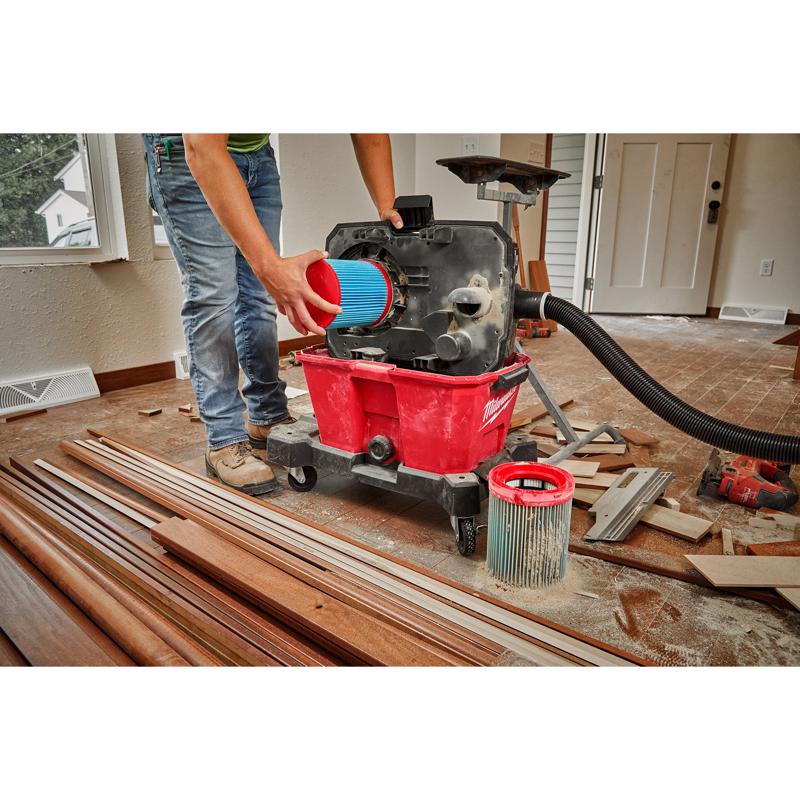 Milwaukee Wet/Dry Shop Vac High-Efficiency Wet/Dry Vac Filter