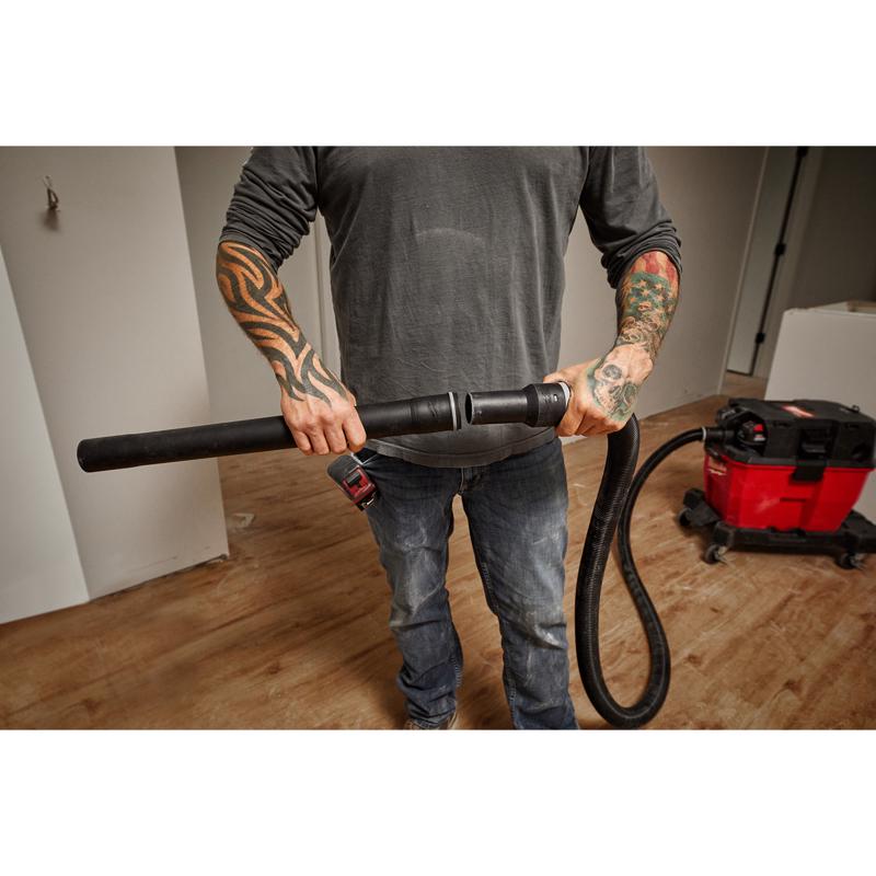 Milwaukee 9 ft. L X 1-7/8 in. D Wet/Dry Shop Vac Flexible Vacuum Hose