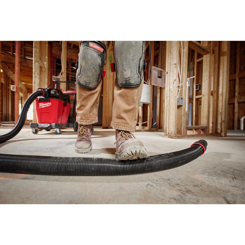 Milwaukee 9 ft. L X 2-1/2 in. D Wet/Dry Shop Vac Flexible Vacuum Hose