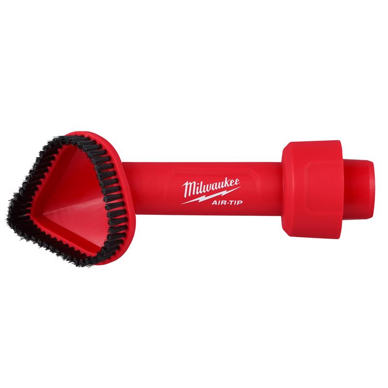 Milwaukee AIR-TIP 1-1/4 in. - 2-1/2 in. Shop Rotating Corner Brush Tool Wet/Dry Vac Brush