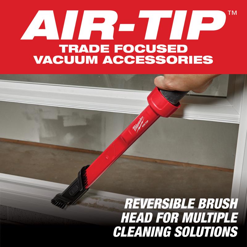 Milwaukee AIR-TIP 1-1/4 in. - 2-1/2 in. Shop Wet/Dry Vac  3 in 1 Crevice Tool