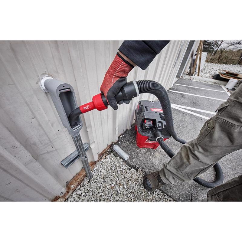Milwaukee AIR-TIP 1-1/4 in. - 2-1/2 in. Shop Conduit Line Puller Kit Wet/Dry Vac Attachment 3 pc