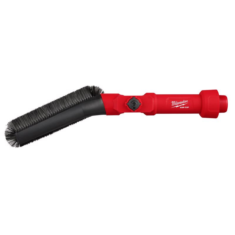Milwaukee AIR-TIP 1-1/4 in. - 2-1/2 in. Shop Low Profile Pivoting Wet/Dry Vac Brush