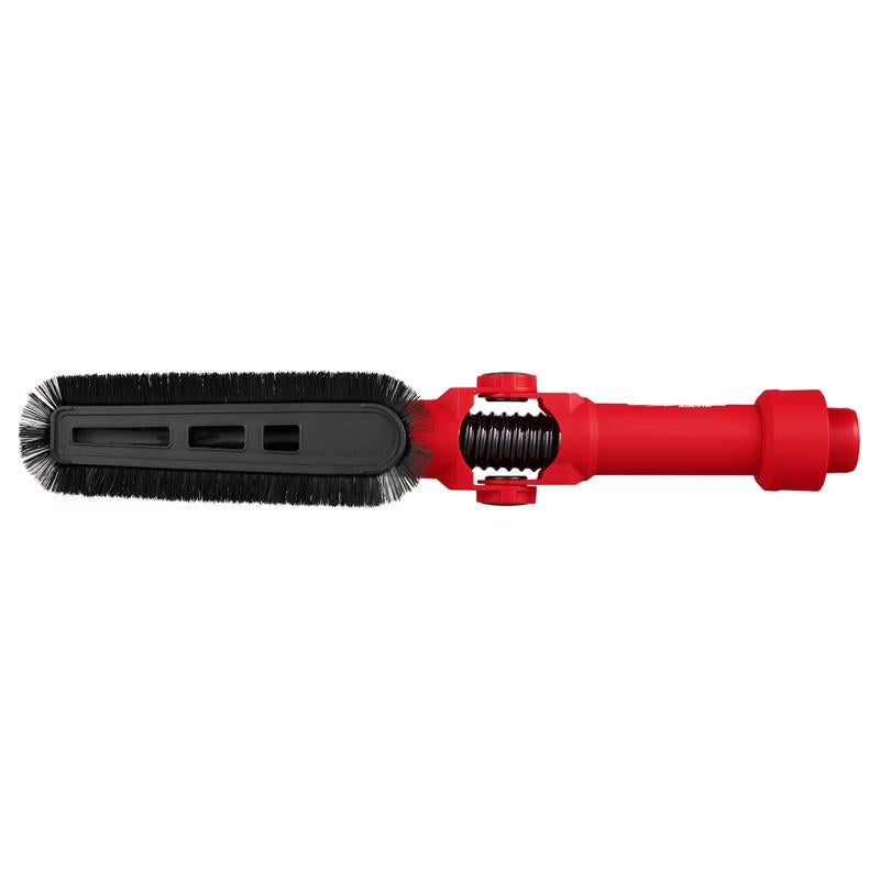 Milwaukee AIR-TIP 1-1/4 in. - 2-1/2 in. Shop Low Profile Pivoting Wet/Dry Vac Brush