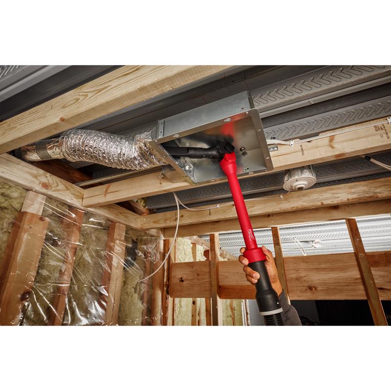 Milwaukee AIR-TIP 1-1/4 in. - 2-1/2 in. Wet/Dry Shop Vac Pivoting Extension Wand
