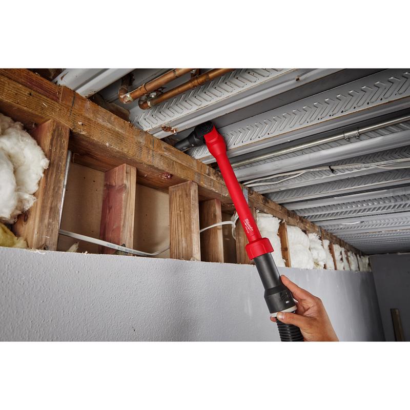 Milwaukee AIR-TIP 1-1/4 in. - 2-1/2 in. Wet/Dry Shop Vac Pivoting Extension Wand