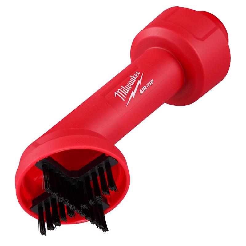 Milwaukee AIR-TIP 1-1/4 in. - 2-1/2 in. Shop Cross Wet/Dry Vac Brush