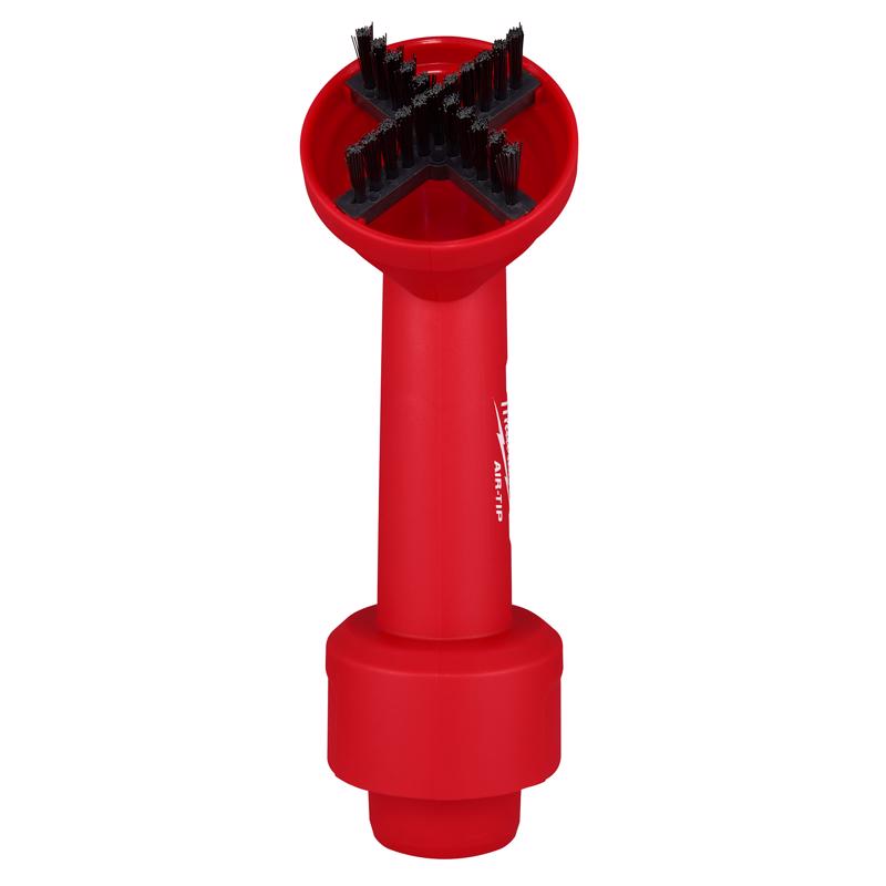 Milwaukee AIR-TIP 1-1/4 in. - 2-1/2 in. Shop Cross Wet/Dry Vac Brush