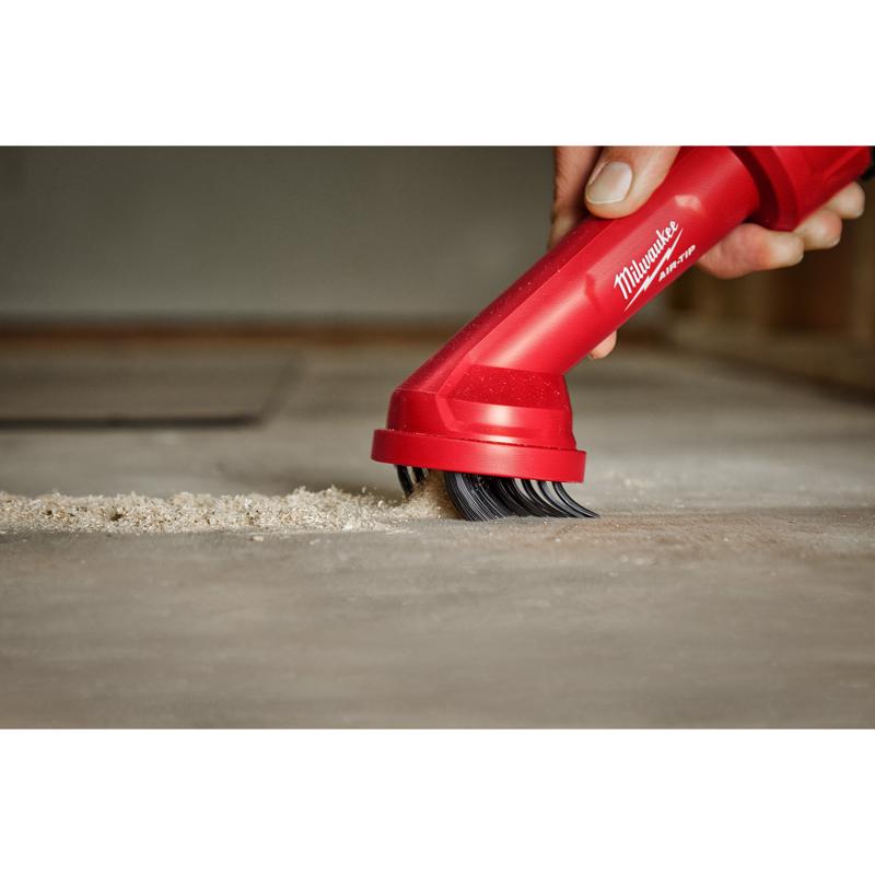 Milwaukee AIR-TIP 1-1/4 in. - 2-1/2 in. Shop Cross Wet/Dry Vac Brush