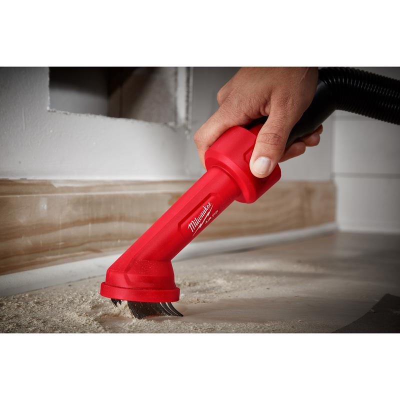 Milwaukee AIR-TIP 1-1/4 in. - 2-1/2 in. Shop Cross Wet/Dry Vac Brush
