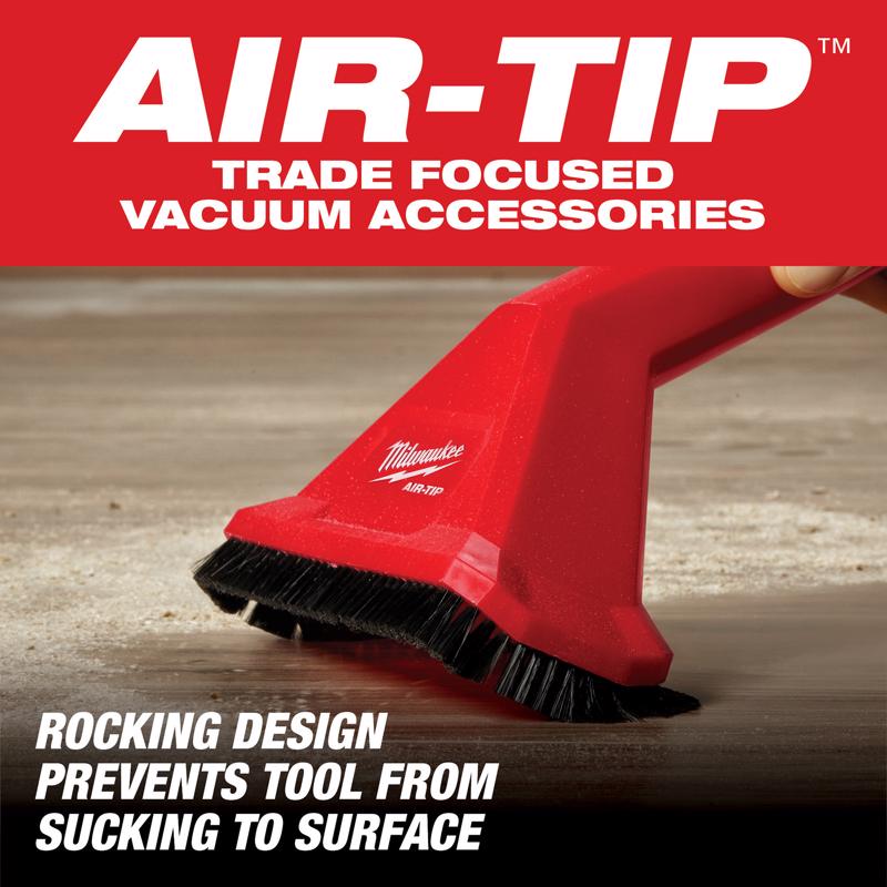 Milwaukee AIR-TIP 1-1/4 in. - 2-1/2 in. Wet/Dry Shop Vac Rocking Utility Vacuum Nozzle